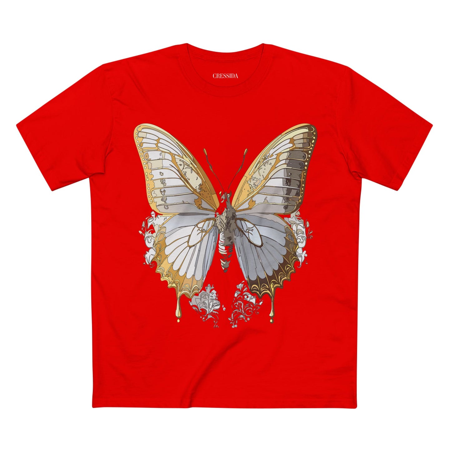 Butterfly shirt, Shirt with Butterfly, Tee Shirt with Antique Butterfly