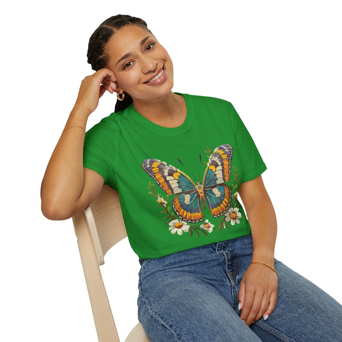Butterfly Shirt, T Shirt with Butterfly, Monarch Shirt