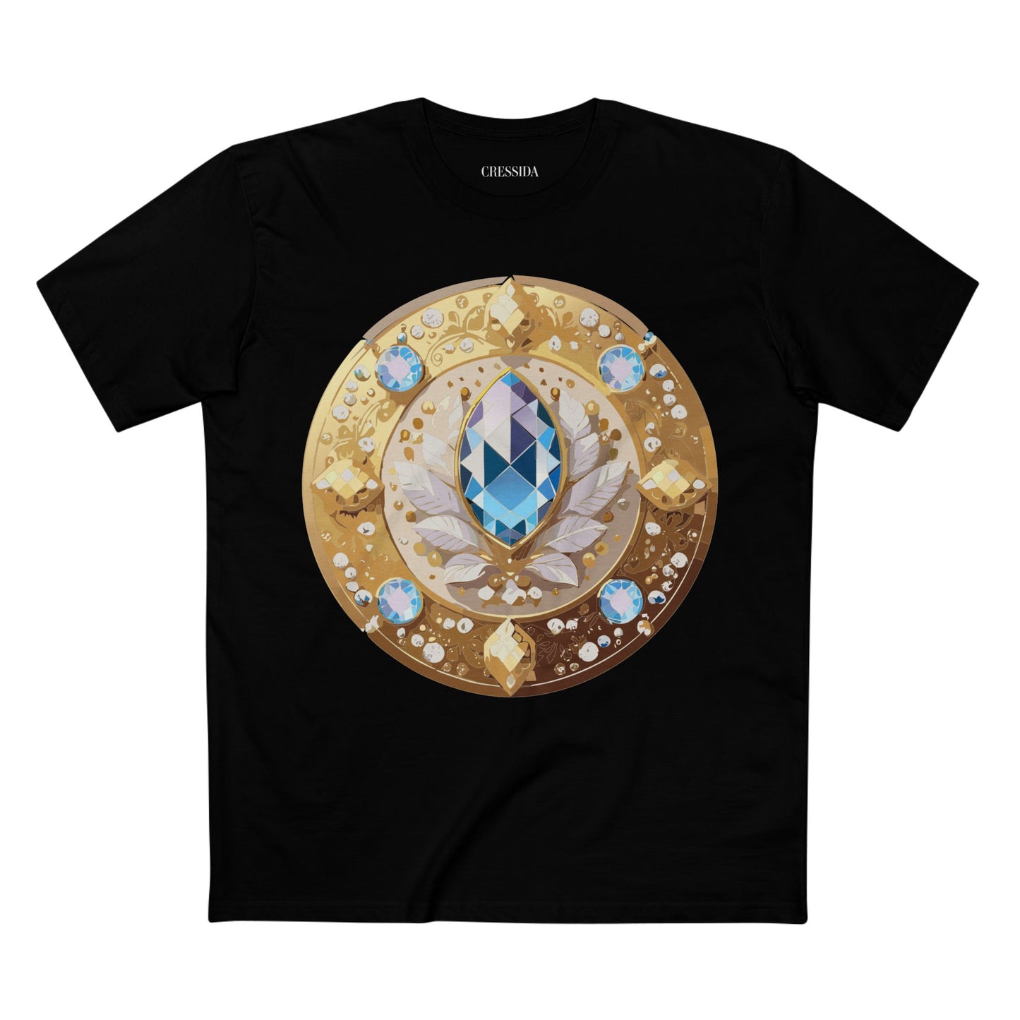 Medallion Shirt, Shirt with Medallion, Tee Shirt with Medal
