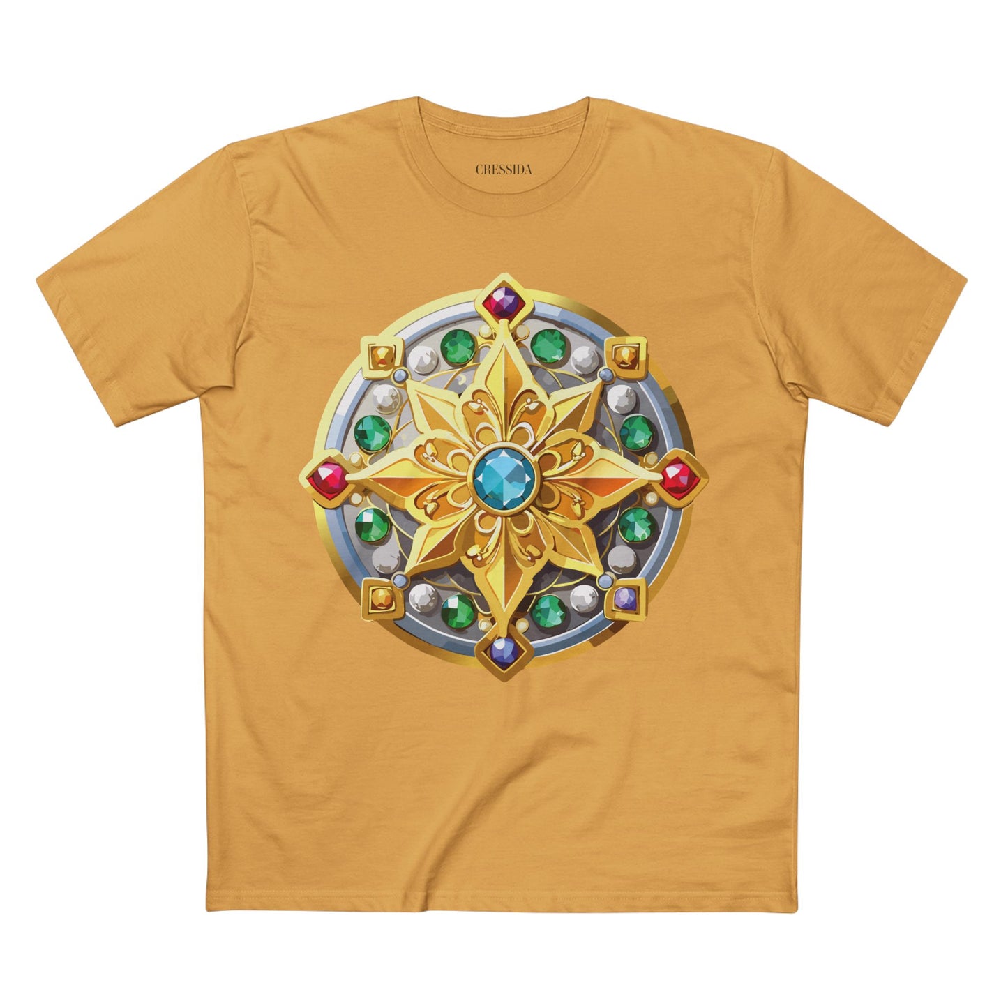 Medallion Shirt, Shirt with Medallion, Tee Shirt with Medal