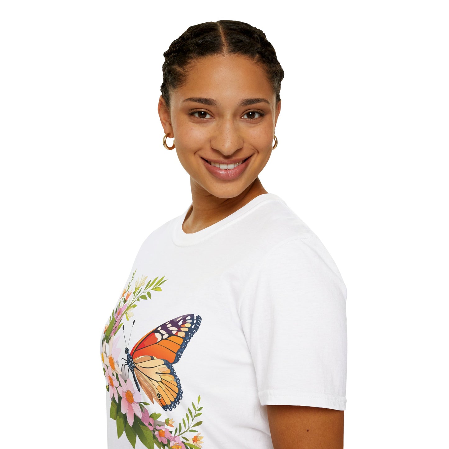 Butterfly Shirt, T Shirt with Butterfly, Monarch Shirt