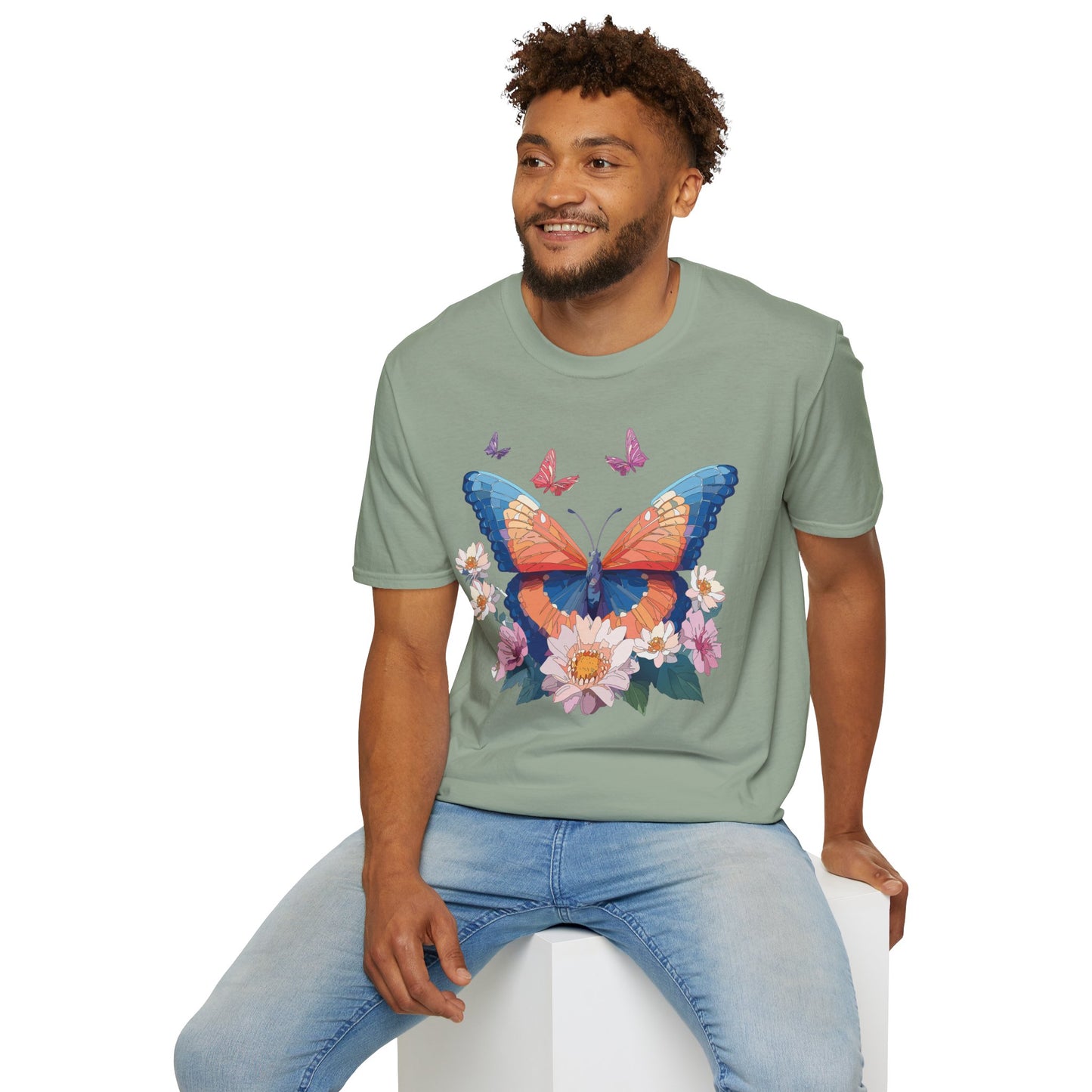 Butterfly Shirt, T Shirt with Butterfly, Monarch Shirt