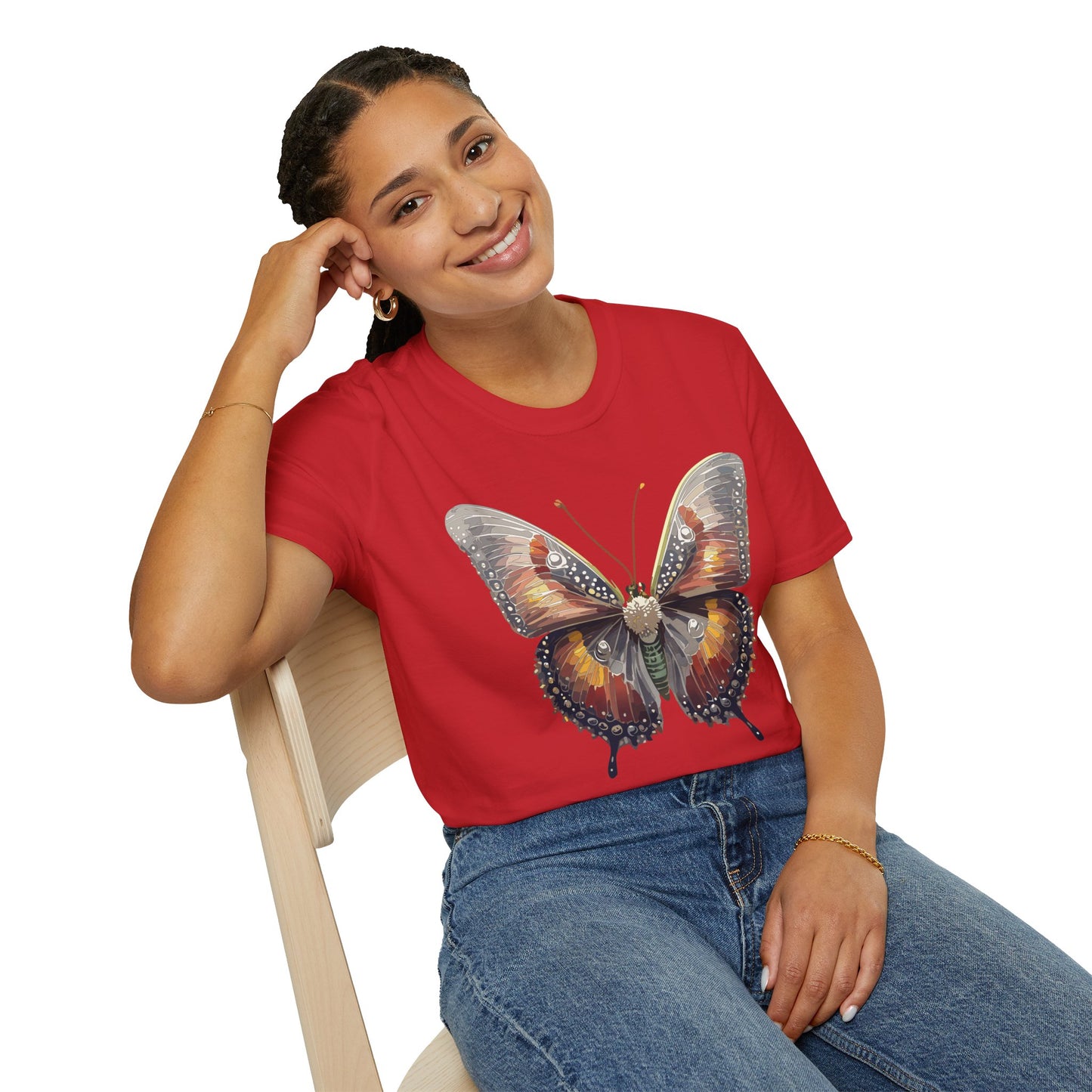 Butterfly Shirt, T Shirt with Butterfly, Monarch Shirt