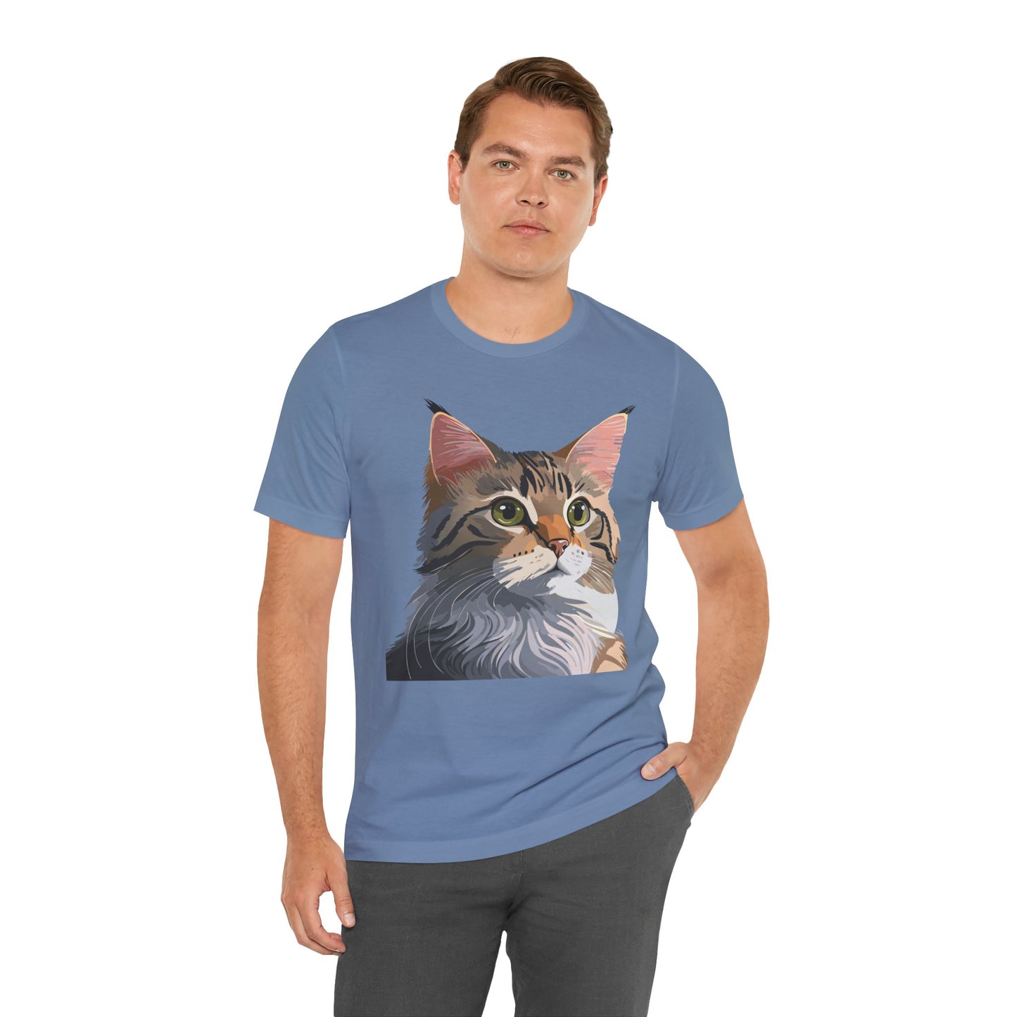 Unisex Animal Shirt, Tee Shirt with Animals, Art Design Tee Shirt, Wild Animals Shirt