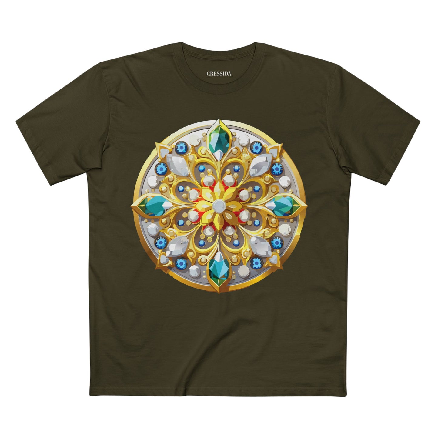 Medallion Shirt, Shirt with Medallion, Tee Shirt with Medal