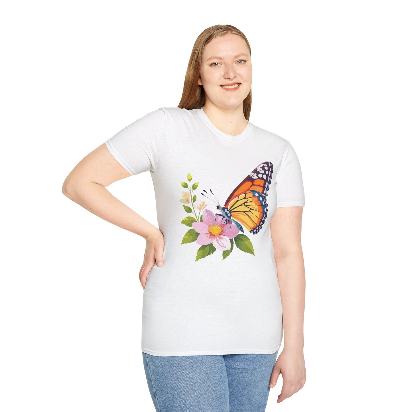 Butterfly Shirt, T Shirt with Butterfly, Monarch Shirt