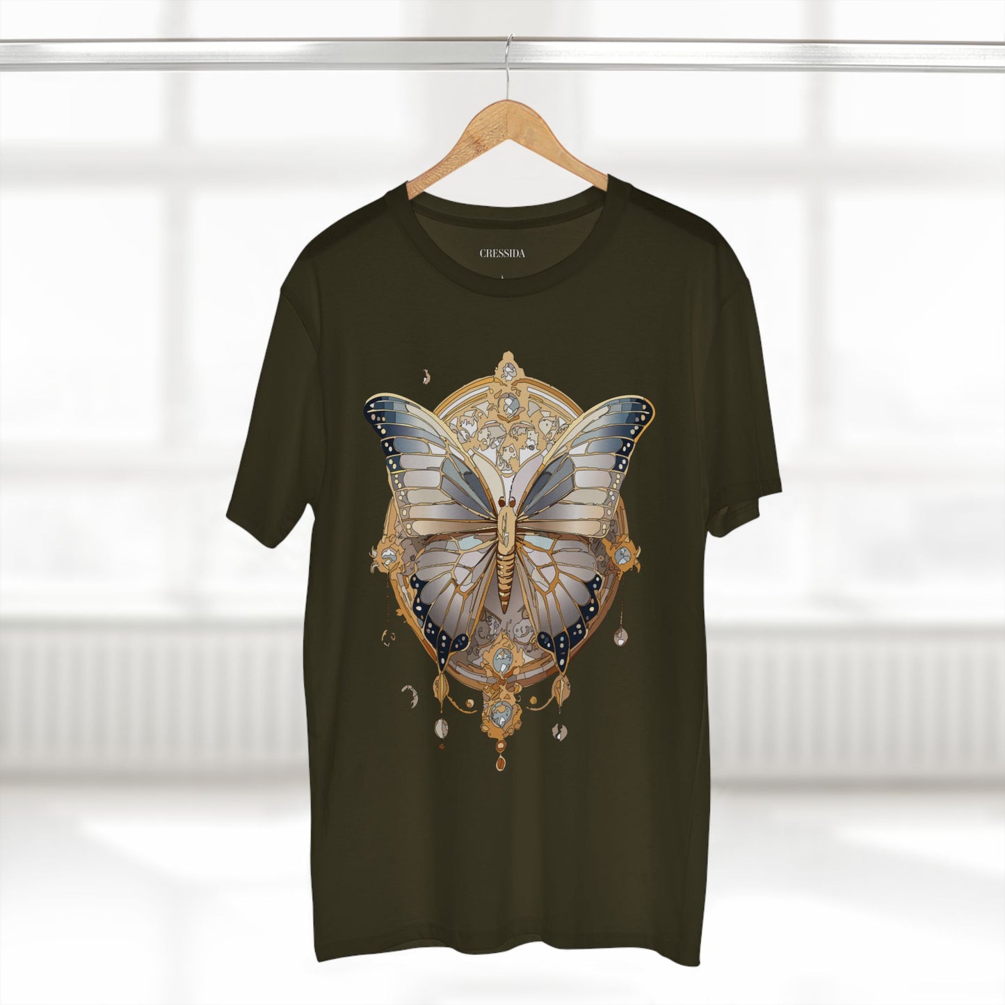 Butterfly shirt, Shirt with Butterfly, Tee Shirt with Antique Butterfly