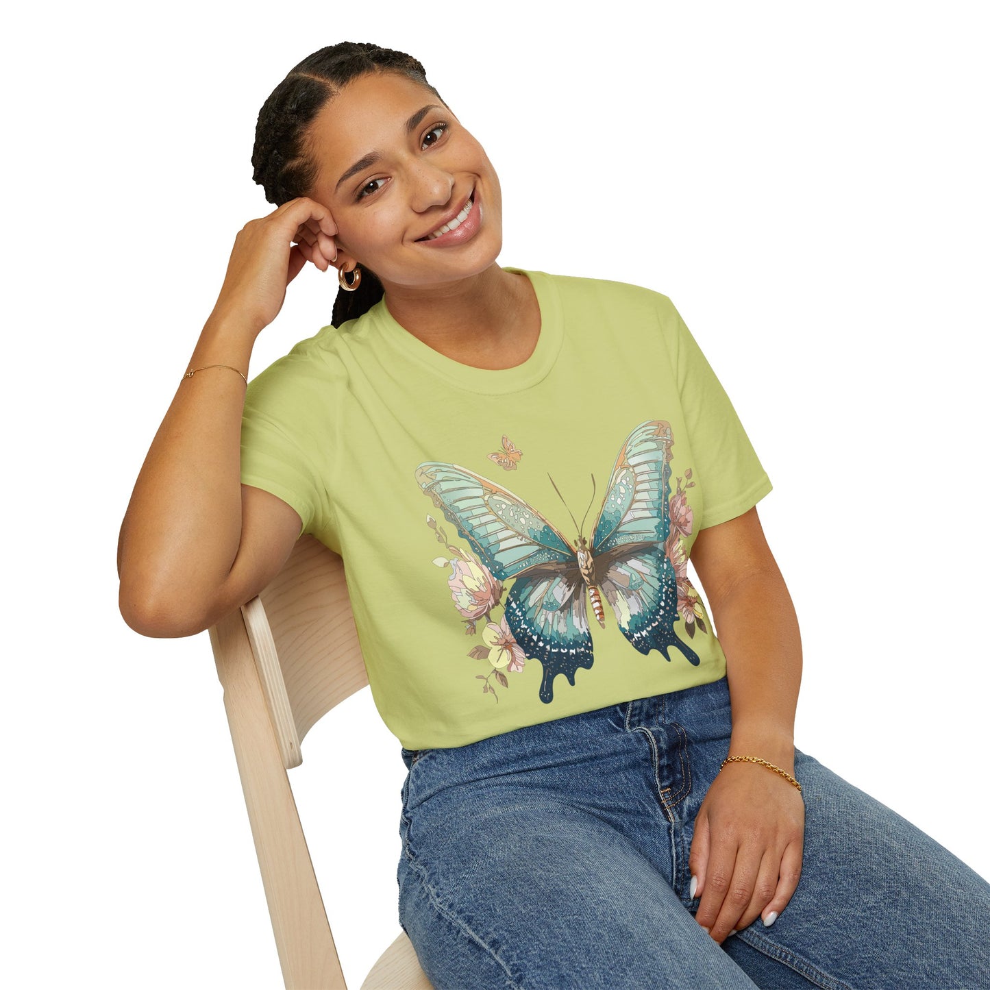 Butterfly Shirt, T Shirt with Butterfly, Monarch Shirt