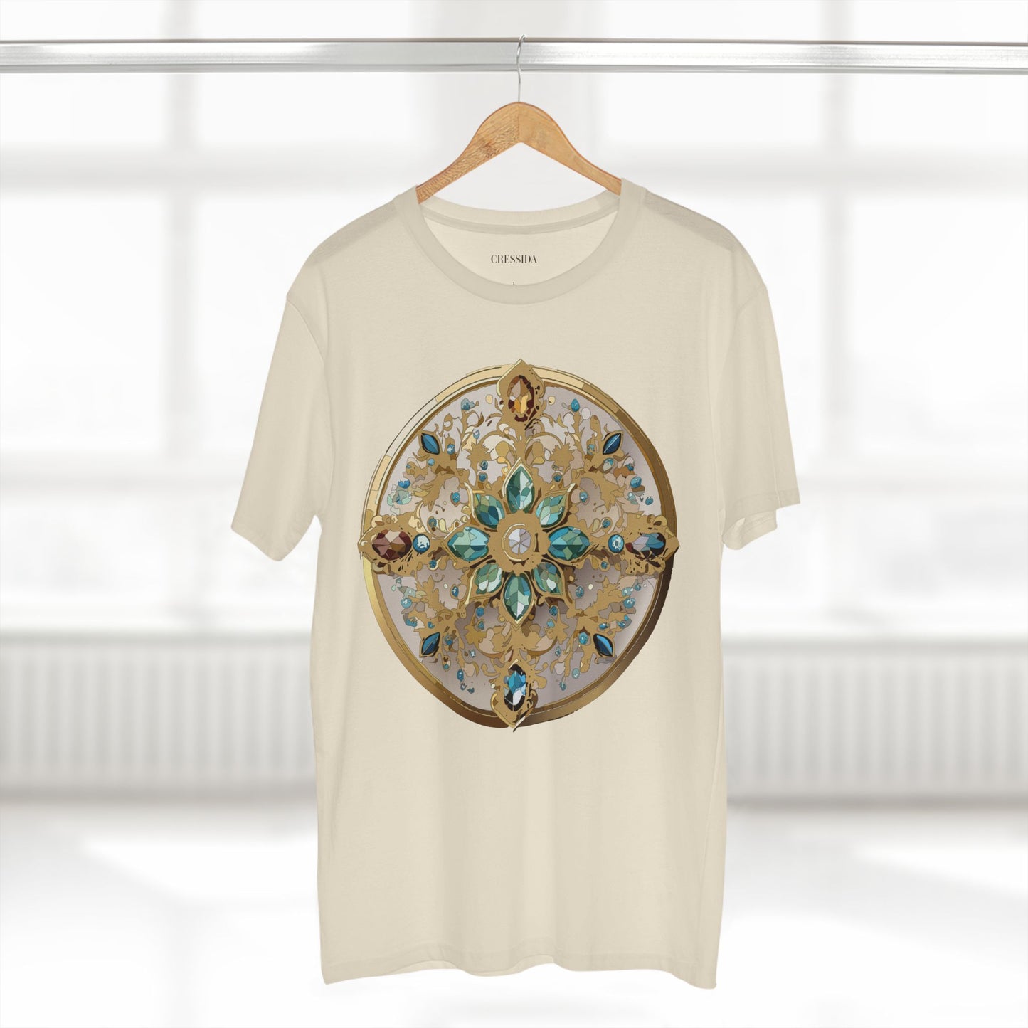 Medallion Shirt, Shirt with Medallion, Tee Shirt with Medal