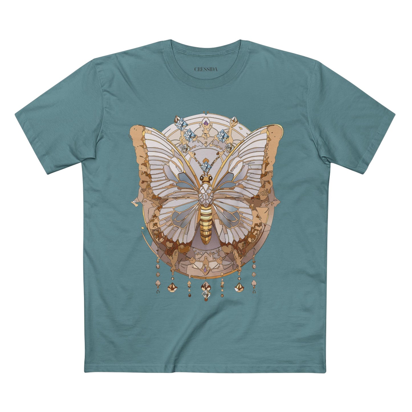Butterfly shirt, Shirt with Butterfly, Tee Shirt with Antique Butterfly
