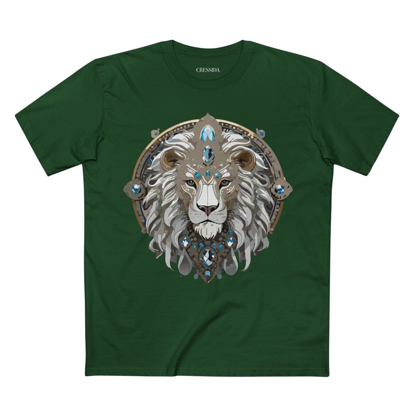 Animal Shirt, Shirt with Animals, Tee Shirt with Antique Animal Medallion