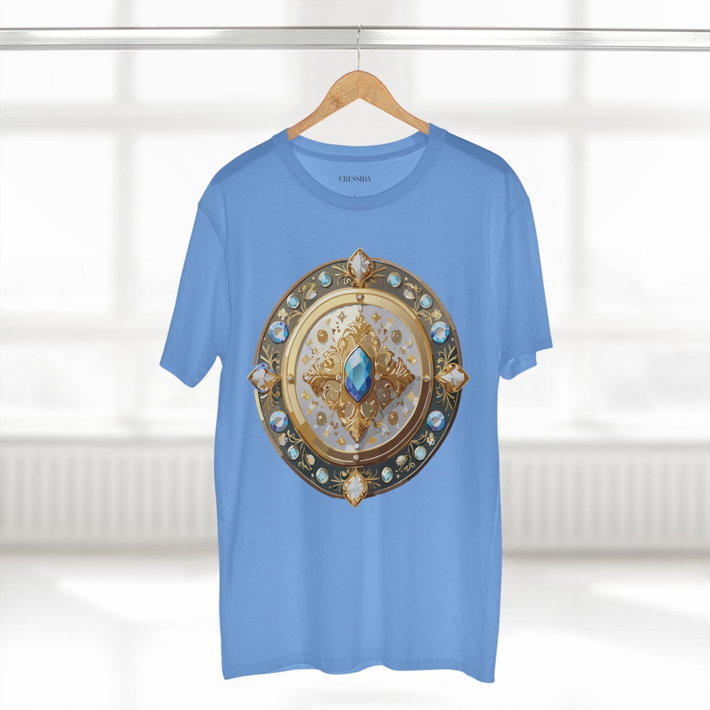 Medallion Shirt, Shirt with Medallion, Tee Shirt with Medal