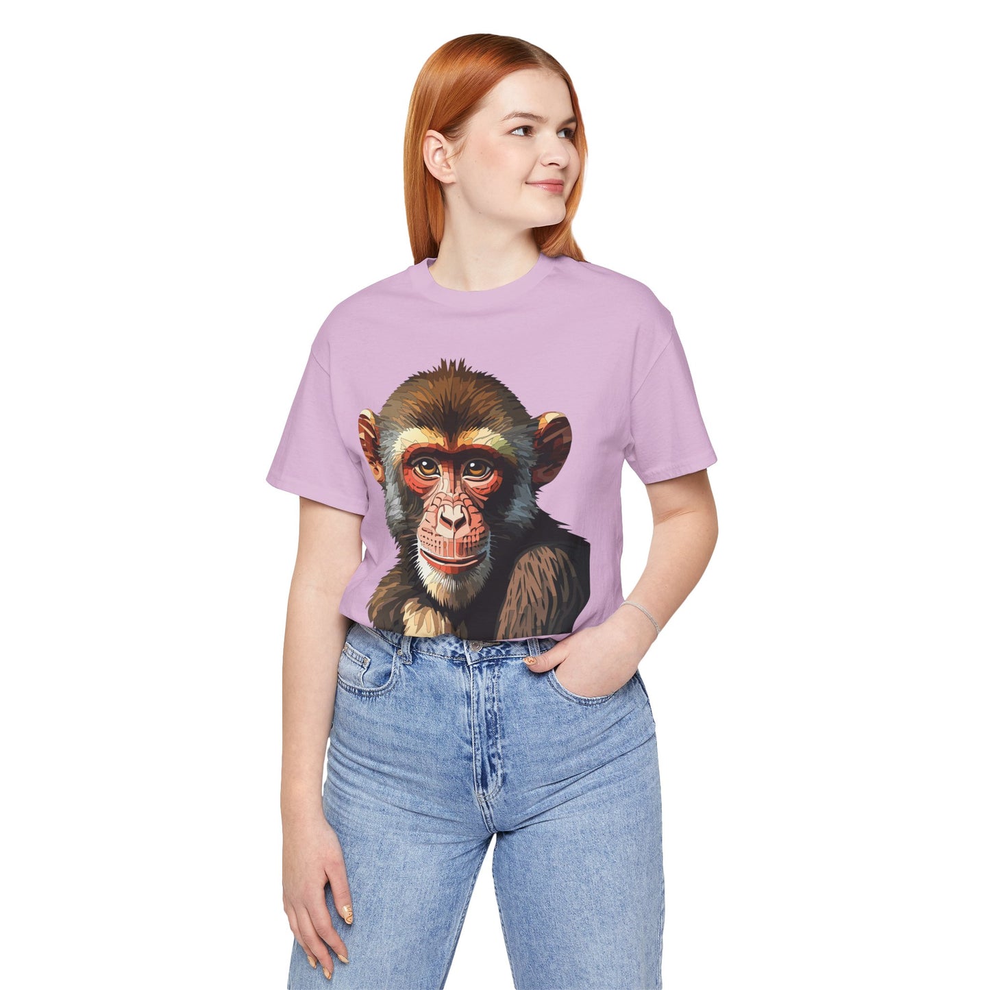 Unisex Animal Shirt, Tee Shirt with Animals, Art Design Tee Shirt, Wild Animals Shirt