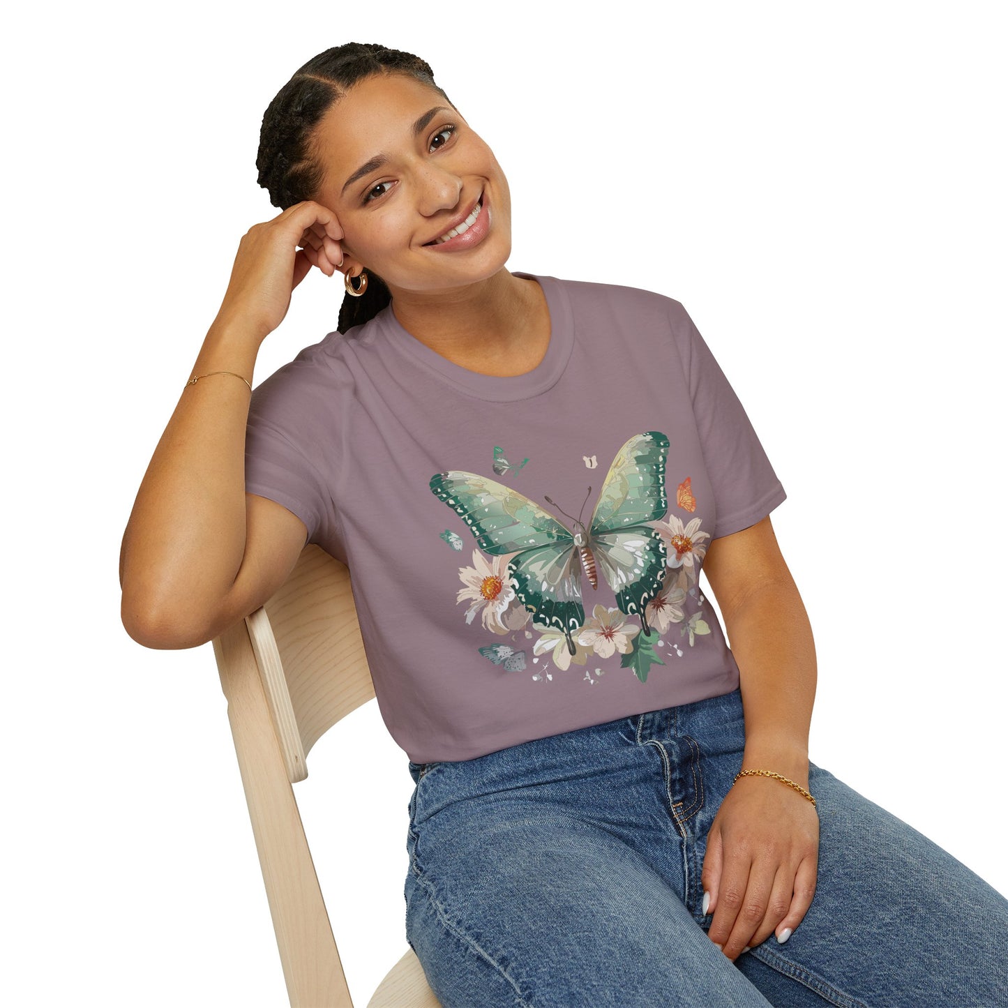 Butterfly Shirt, T Shirt with Butterfly, Monarch Shirt