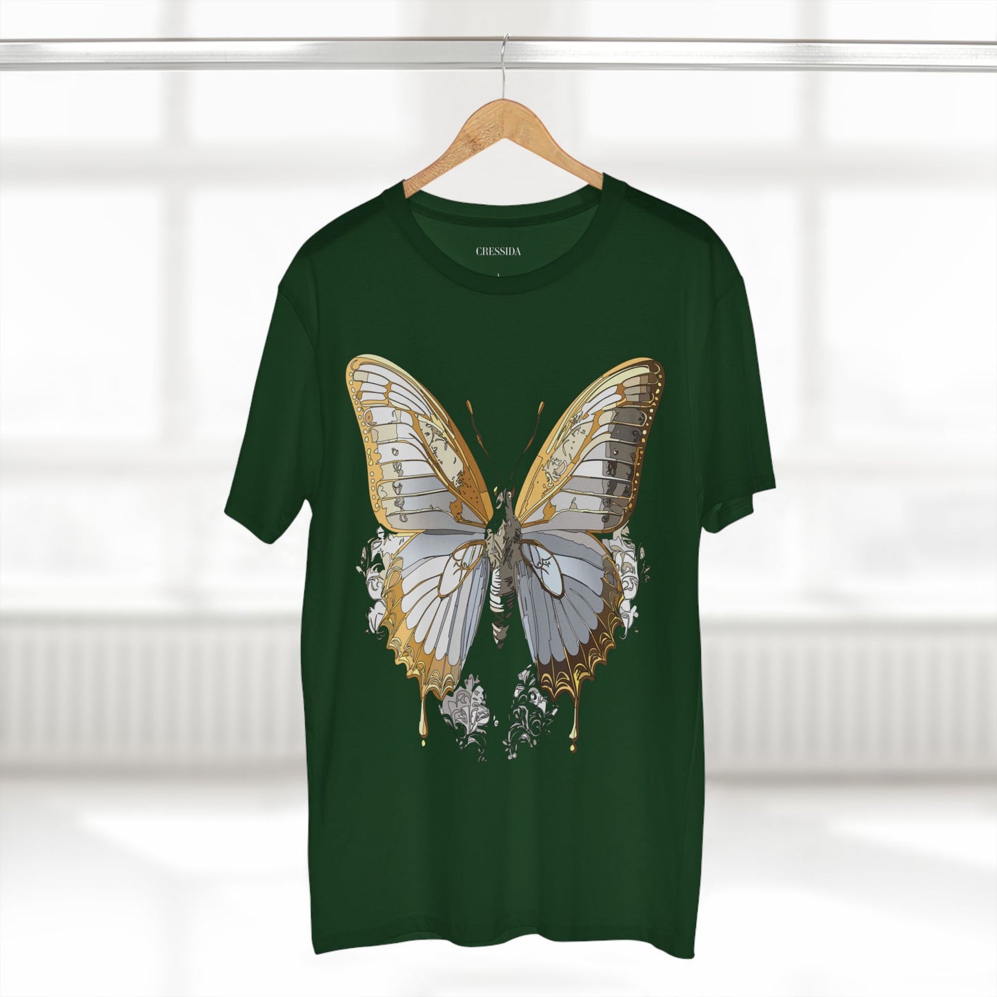 Butterfly shirt, Shirt with Butterfly, Tee Shirt with Antique Butterfly