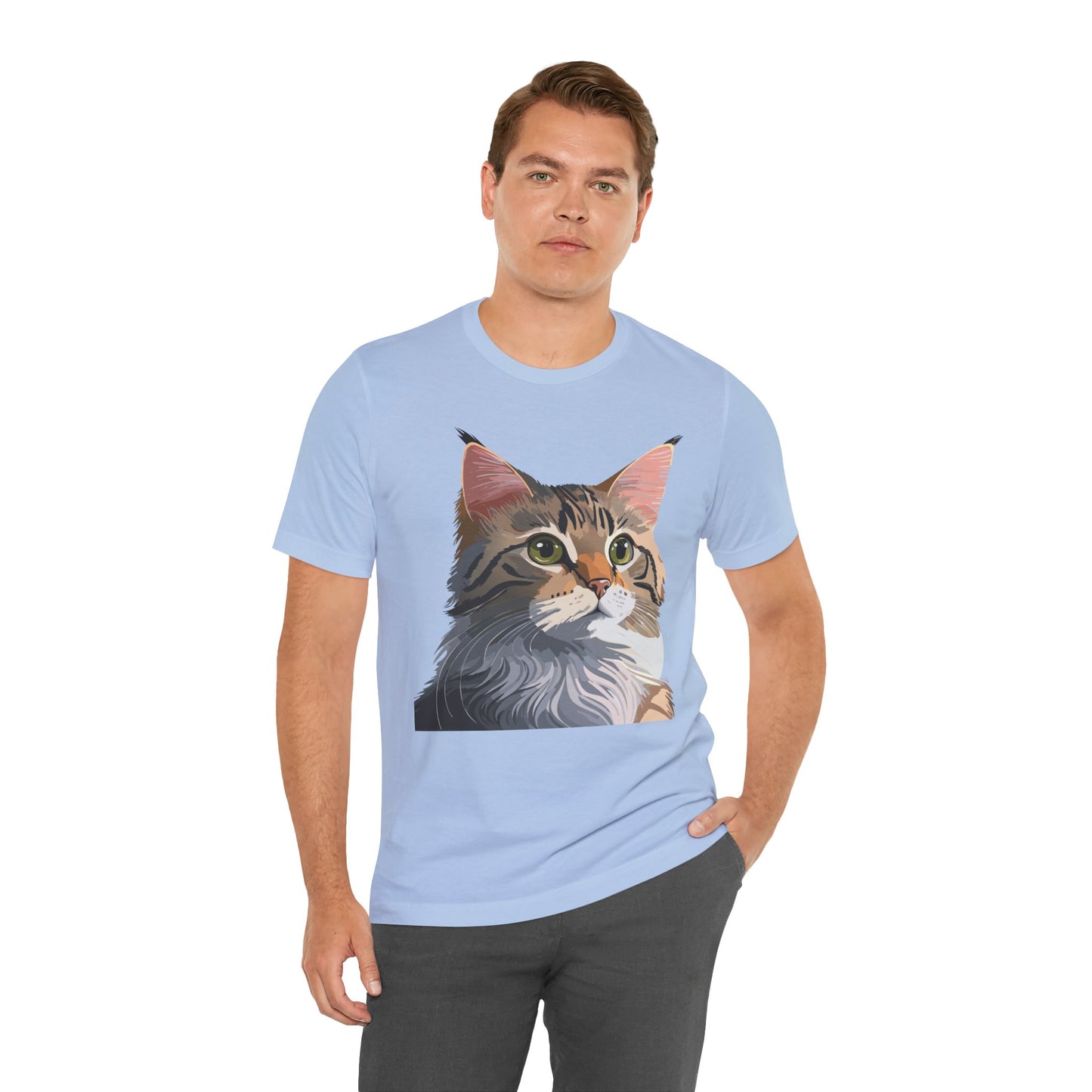 Unisex Animal Shirt, Tee Shirt with Animals, Art Design Tee Shirt, Wild Animals Shirt