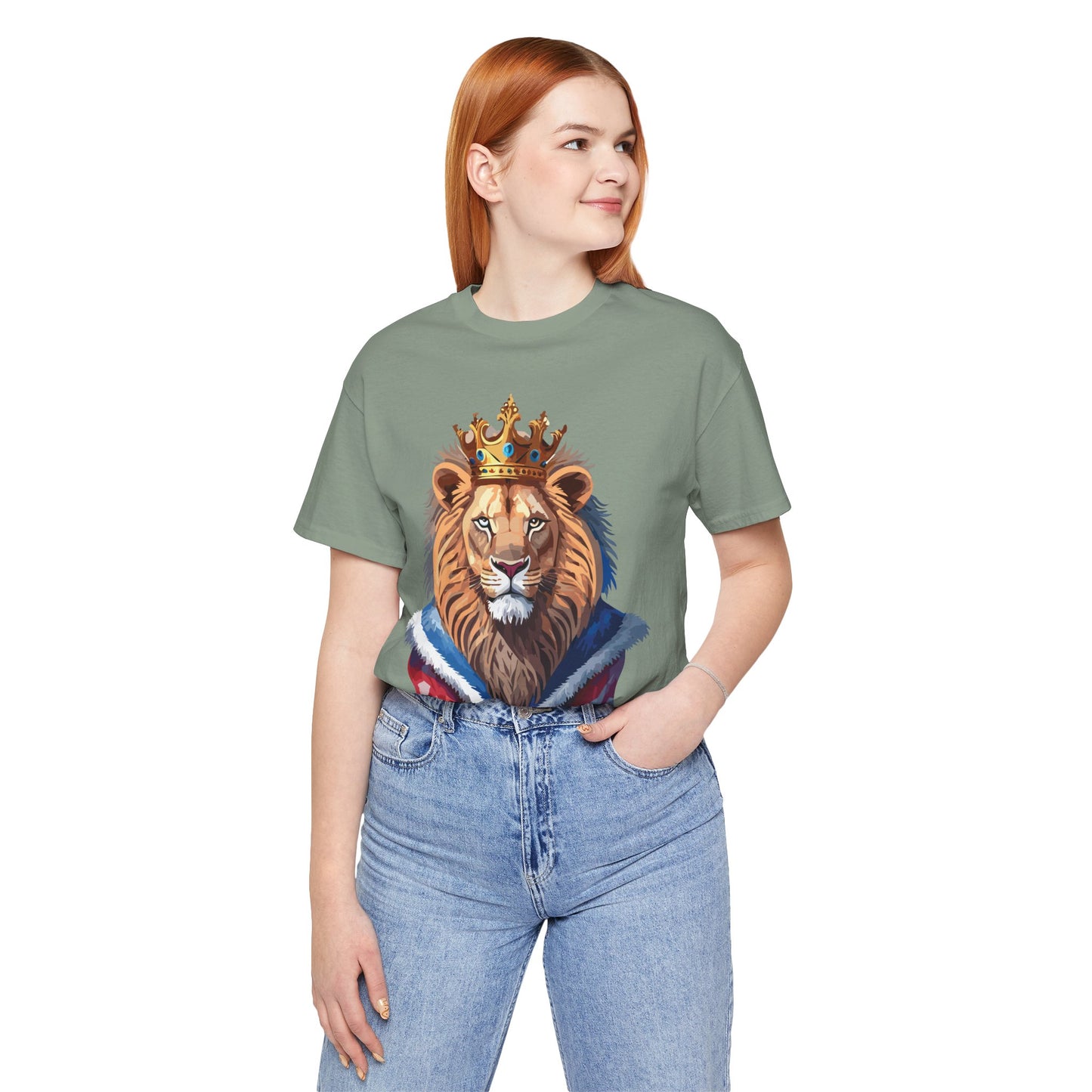 Unisex Animal Shirt, Tee Shirt with Animals, Art Design Tee Shirt, Wild Animals Shirt