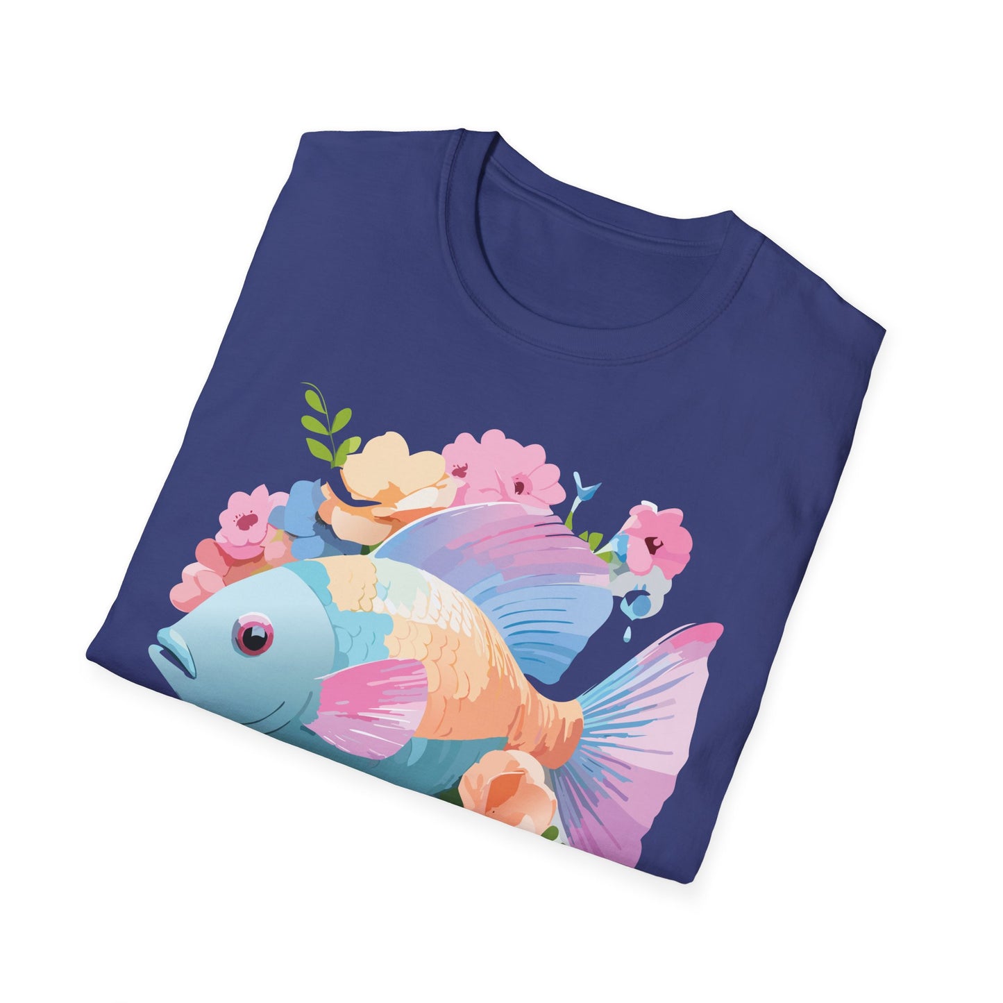 Fish Art Design Shirt, T Shirt with Fish, Graphic Shirt, Tee Shirt with Graphic Design, Shirt with Fish Graphic Art