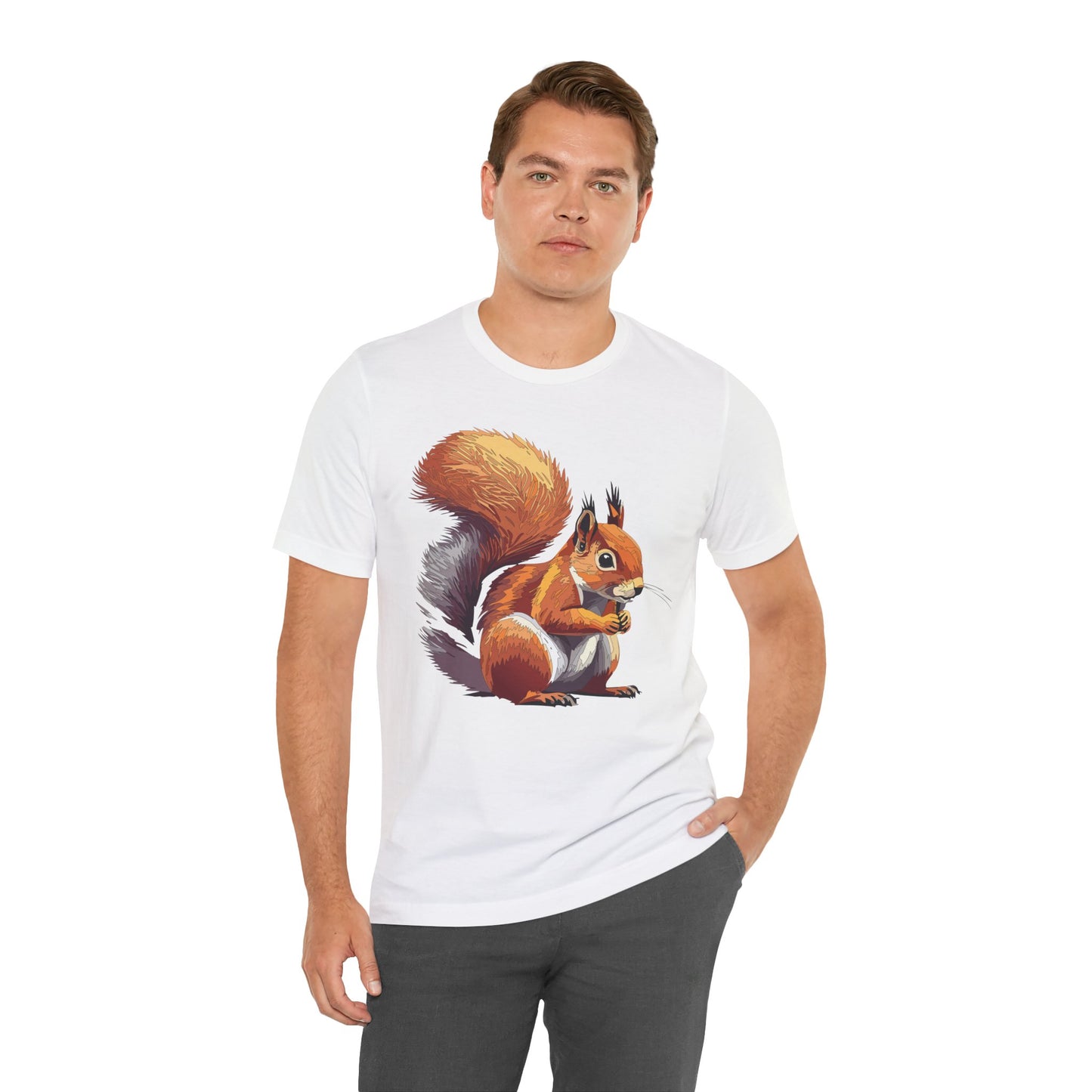 Unisex Animal Shirt, Tee Shirt with Animals, Art Design Tee Shirt, Wild Animals Shirt