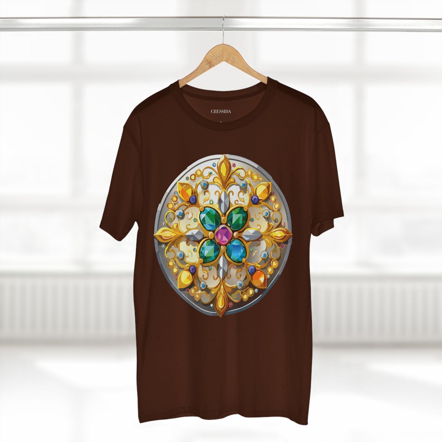 Medallion Shirt, Shirt with Medallion, Tee Shirt with Medal