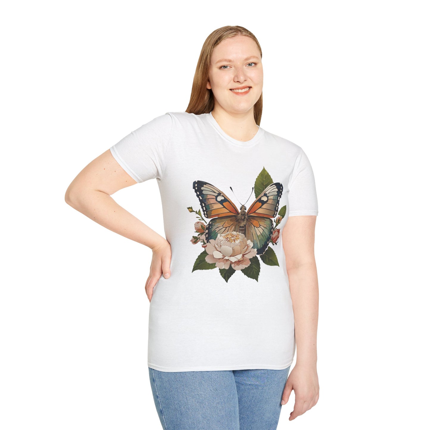 Butterfly Shirt, T Shirt with Butterfly, Monarch Shirt