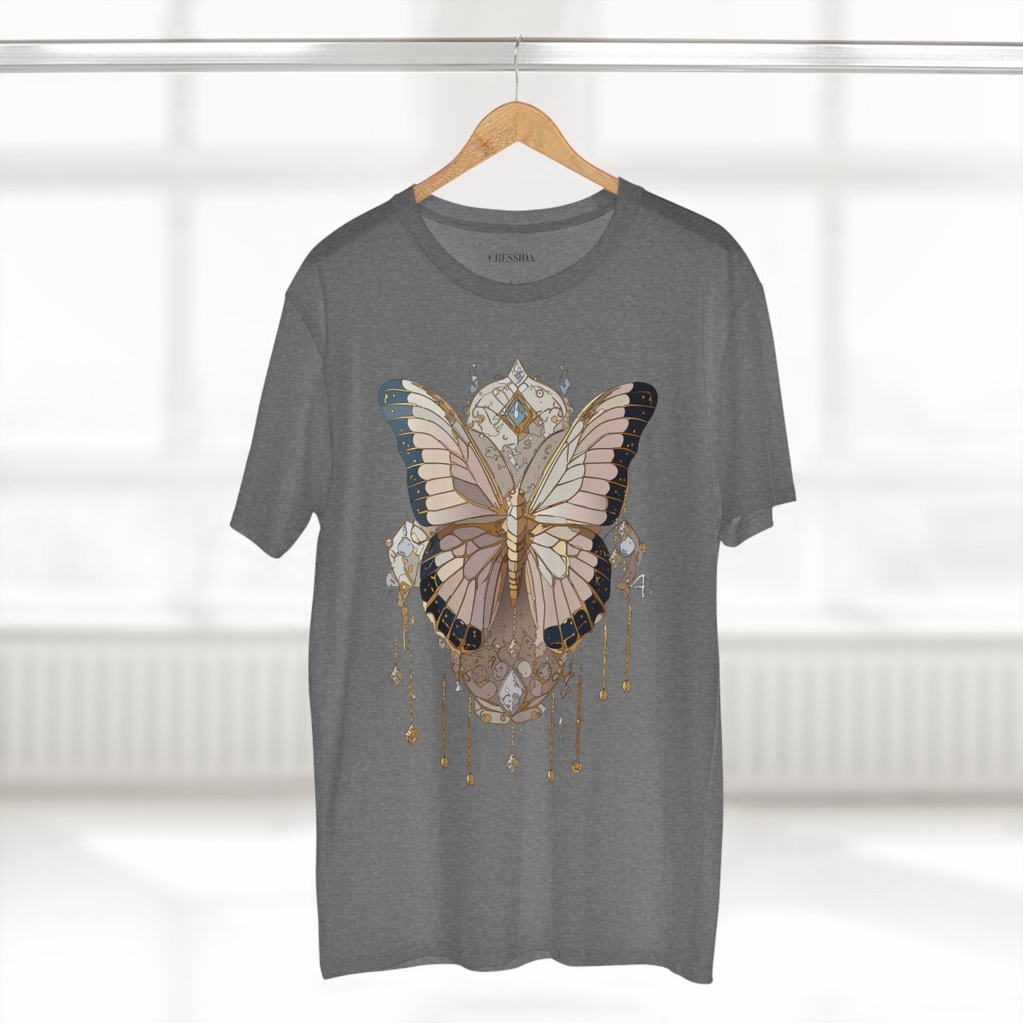 Butterfly shirt, Shirt with Butterfly, Tee Shirt with Antique Butterfly