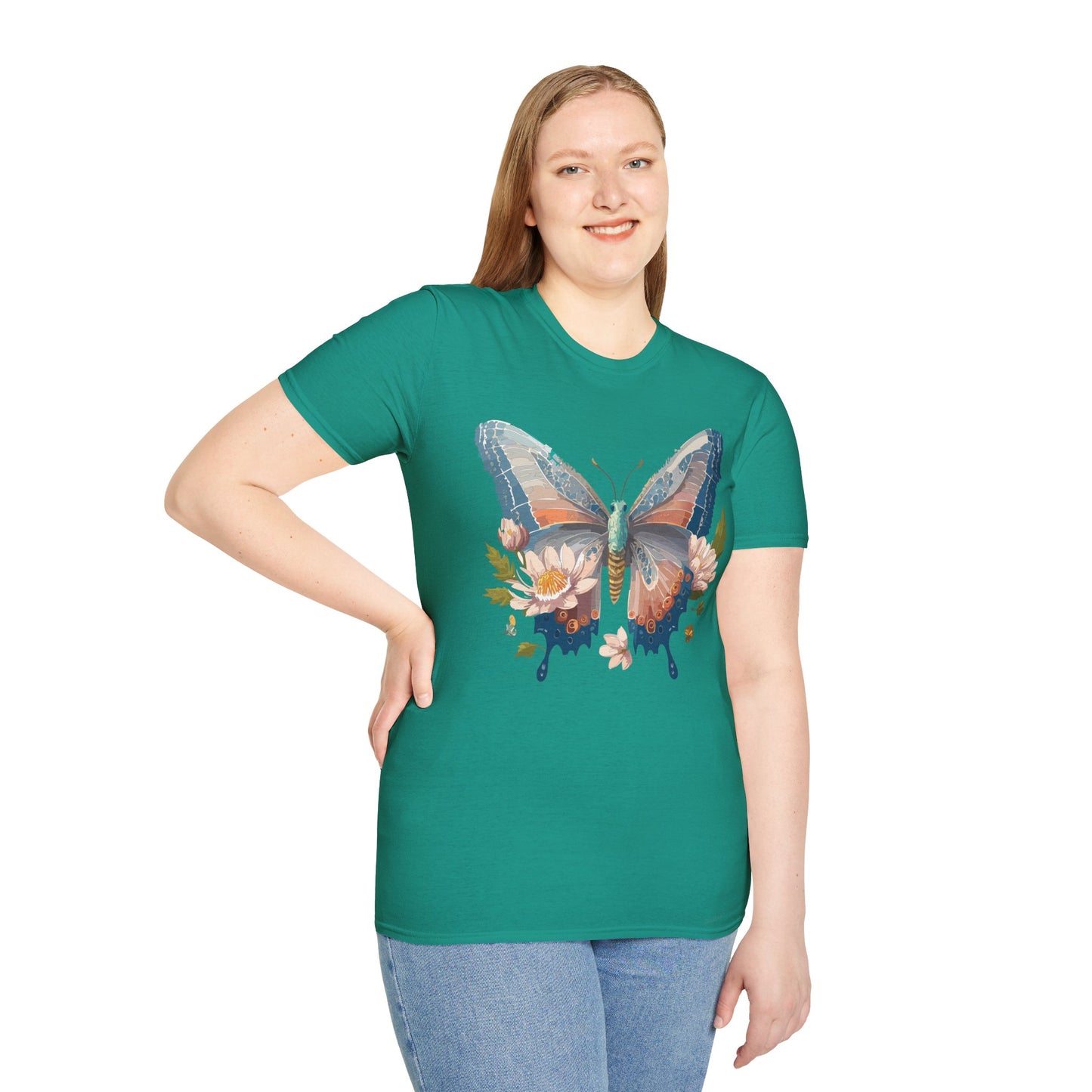 Butterfly Shirt, T Shirt with Butterfly, Monarch Shirt