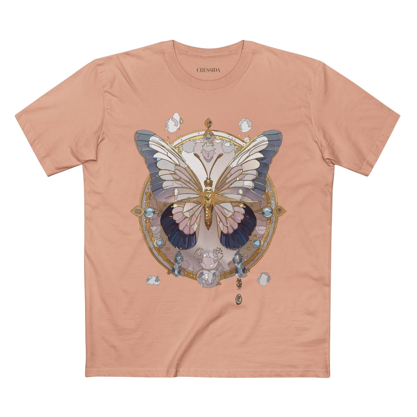 Butterfly shirt, Shirt with Butterfly, Tee Shirt with Antique Butterfly