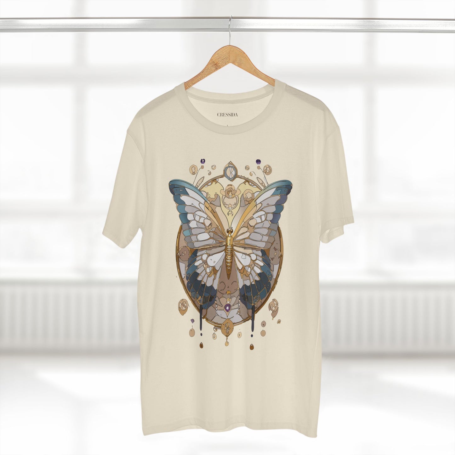 Butterfly shirt, Shirt with Butterfly, Tee Shirt with Antique Butterfly