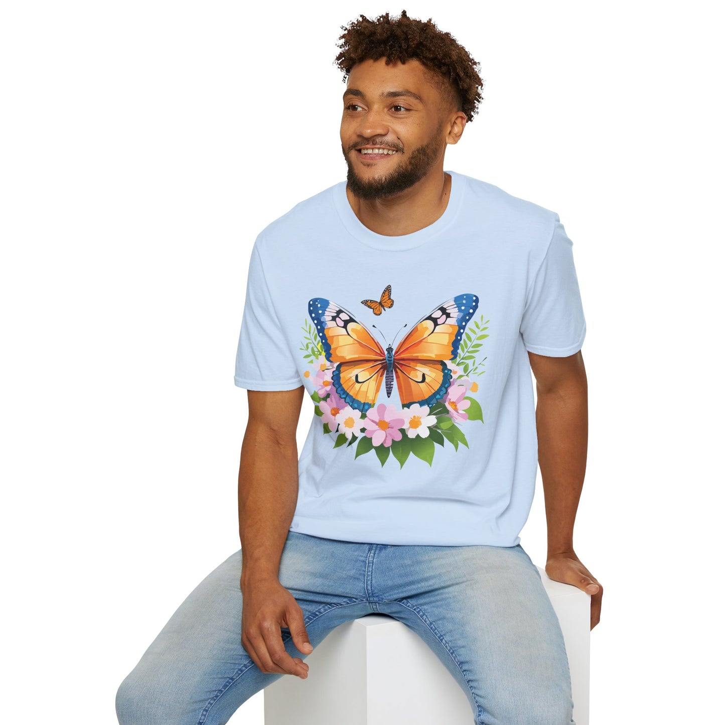 Butterfly Shirt, T Shirt with Butterfly, Monarch Shirt