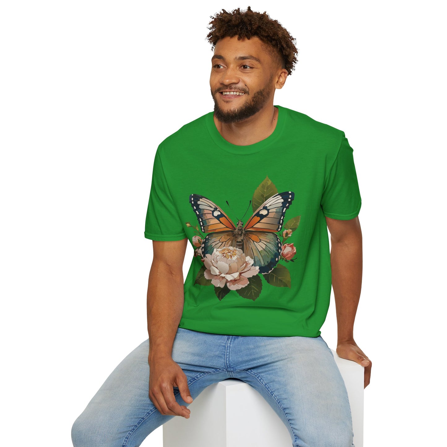 Butterfly Shirt, T Shirt with Butterfly, Monarch Shirt