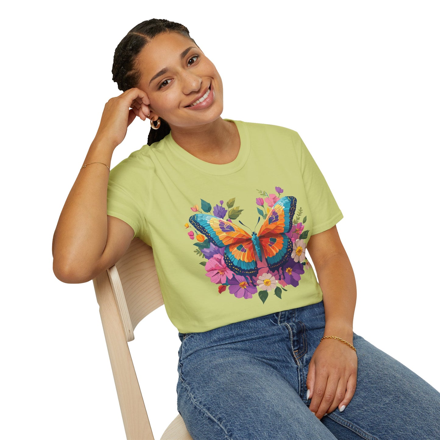 Butterfly Shirt, T Shirt with Butterfly, Monarch Shirt
