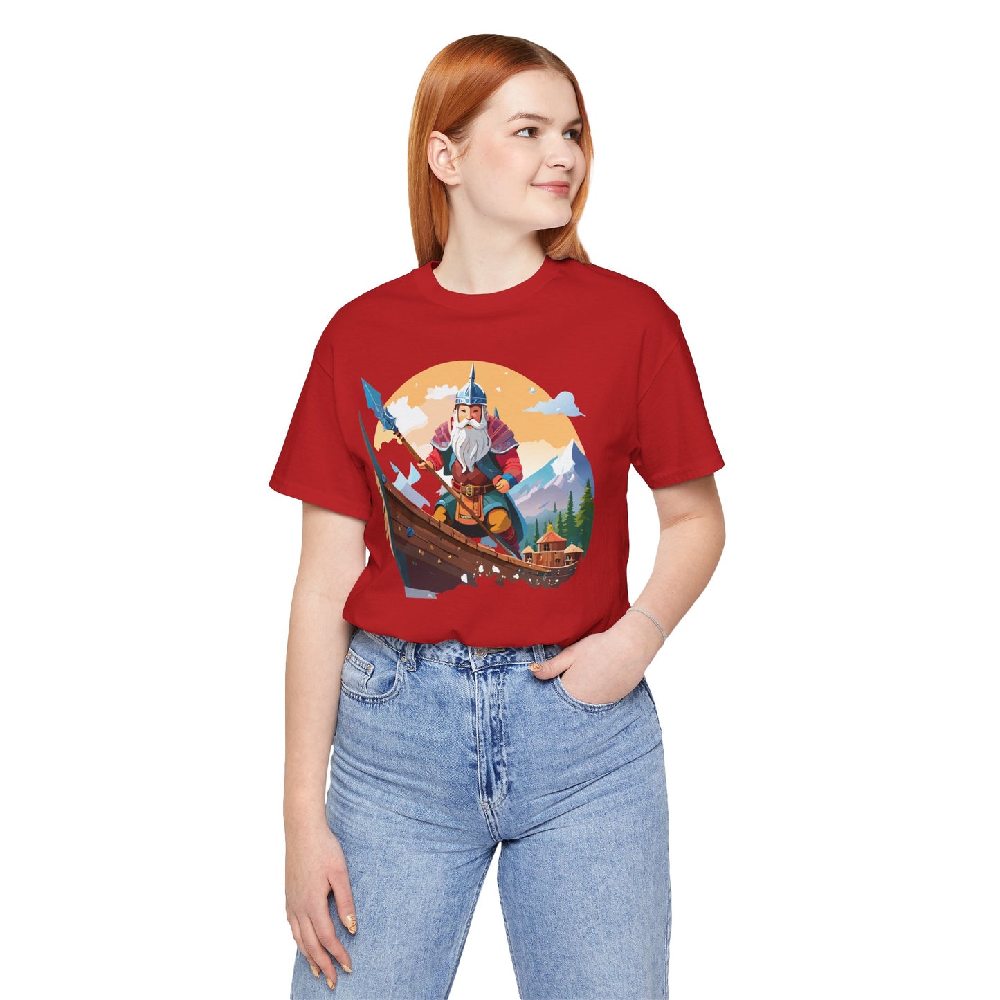 Unisex Viking Shirt, Nordic Shirt, Tee Shirt with Vikings