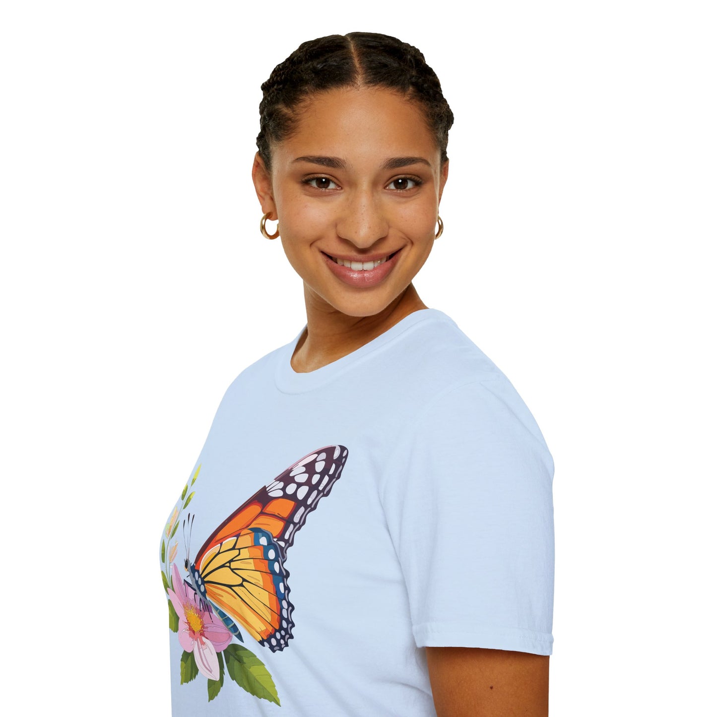 Butterfly Shirt, T Shirt with Butterfly, Monarch Shirt