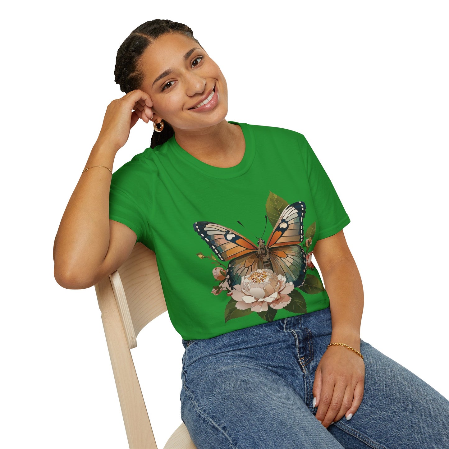Butterfly Shirt, T Shirt with Butterfly, Monarch Shirt