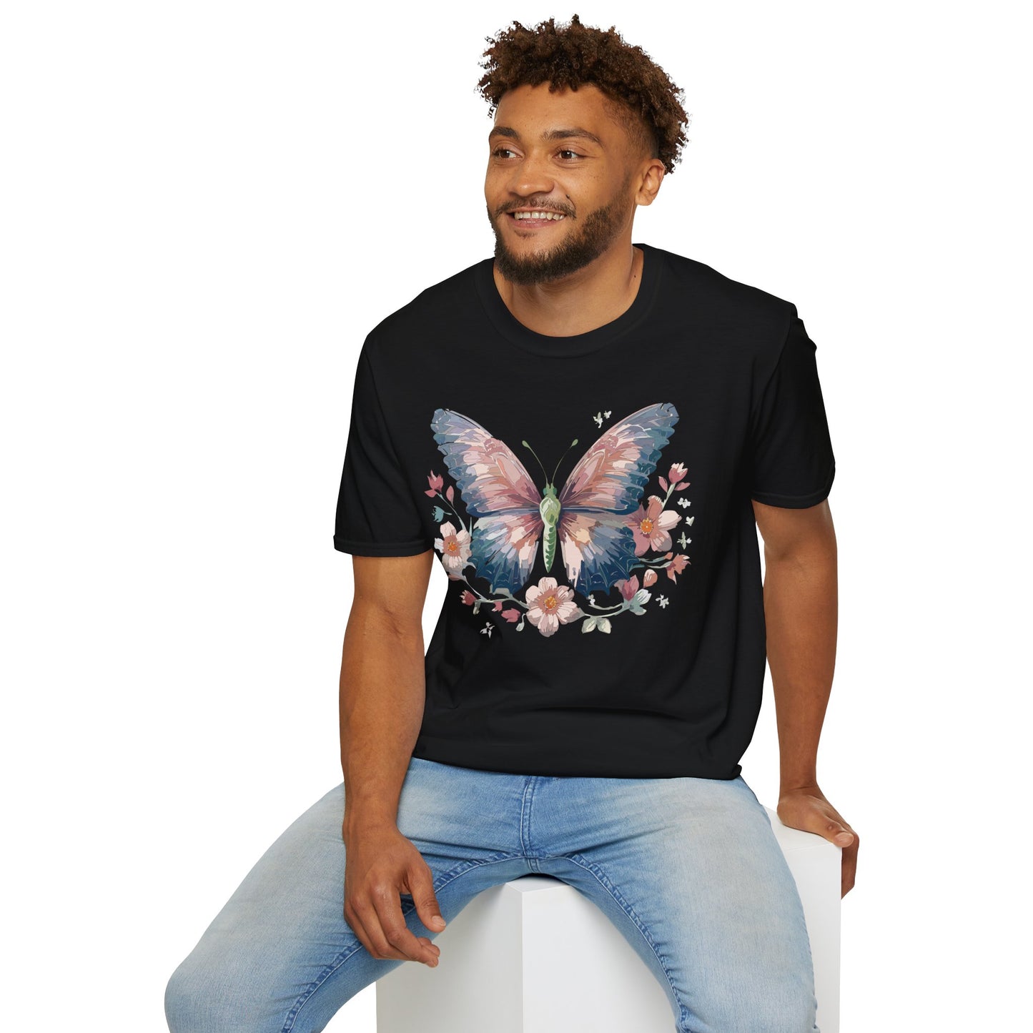 Butterfly Shirt, T Shirt with Butterfly, Monarch Shirt