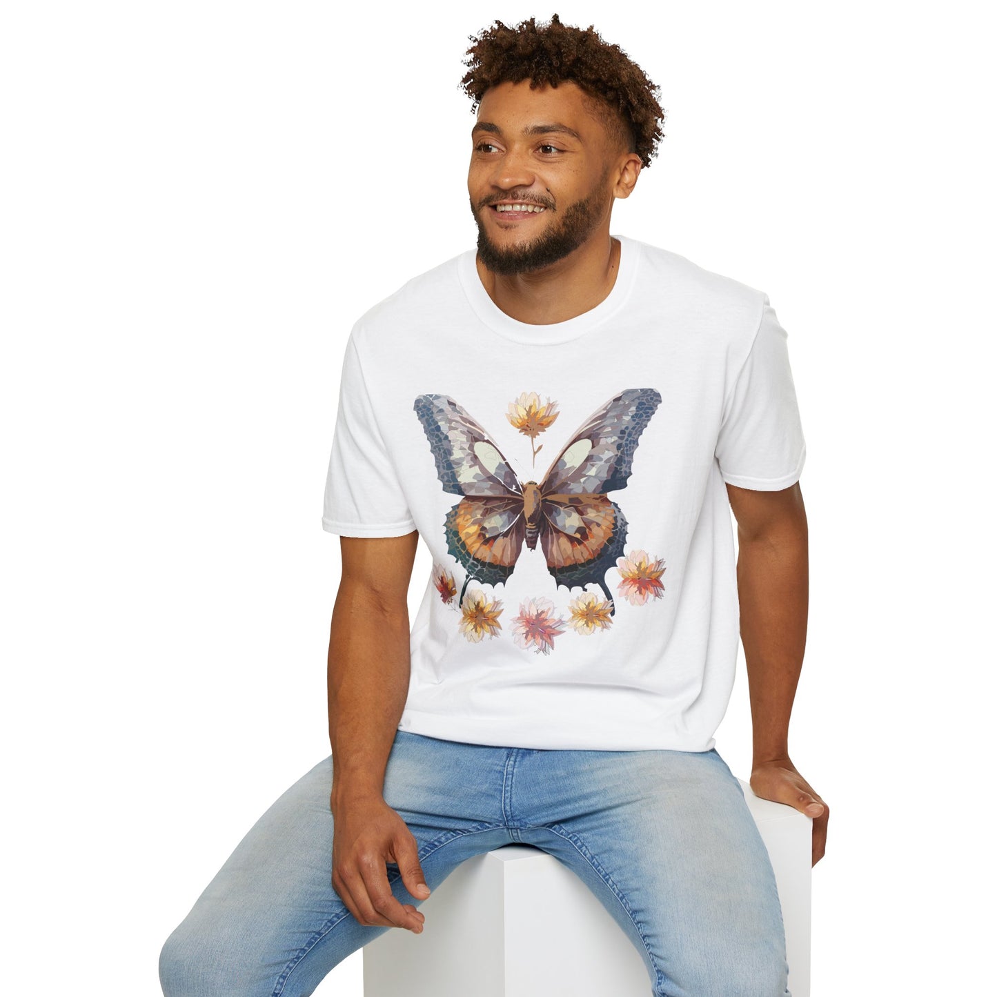 Butterfly Shirt, T Shirt with Butterfly, Monarch Shirt