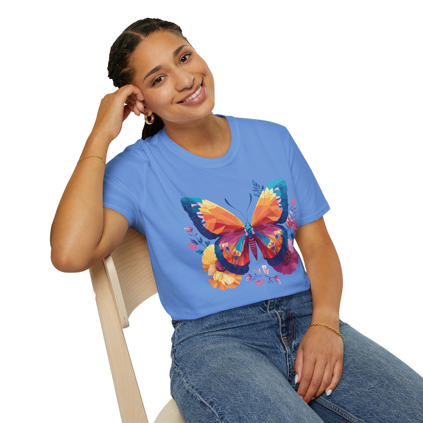 Butterfly Shirt, T Shirt with Butterfly, Monarch Shirt