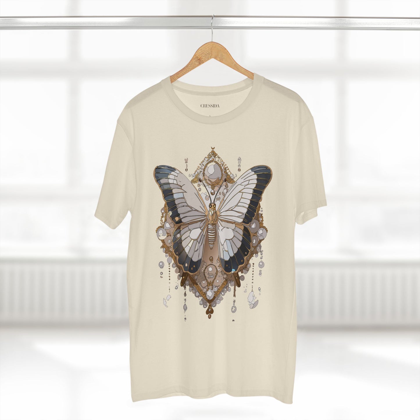 Butterfly shirt, Shirt with Butterfly, Tee Shirt with Antique Butterfly