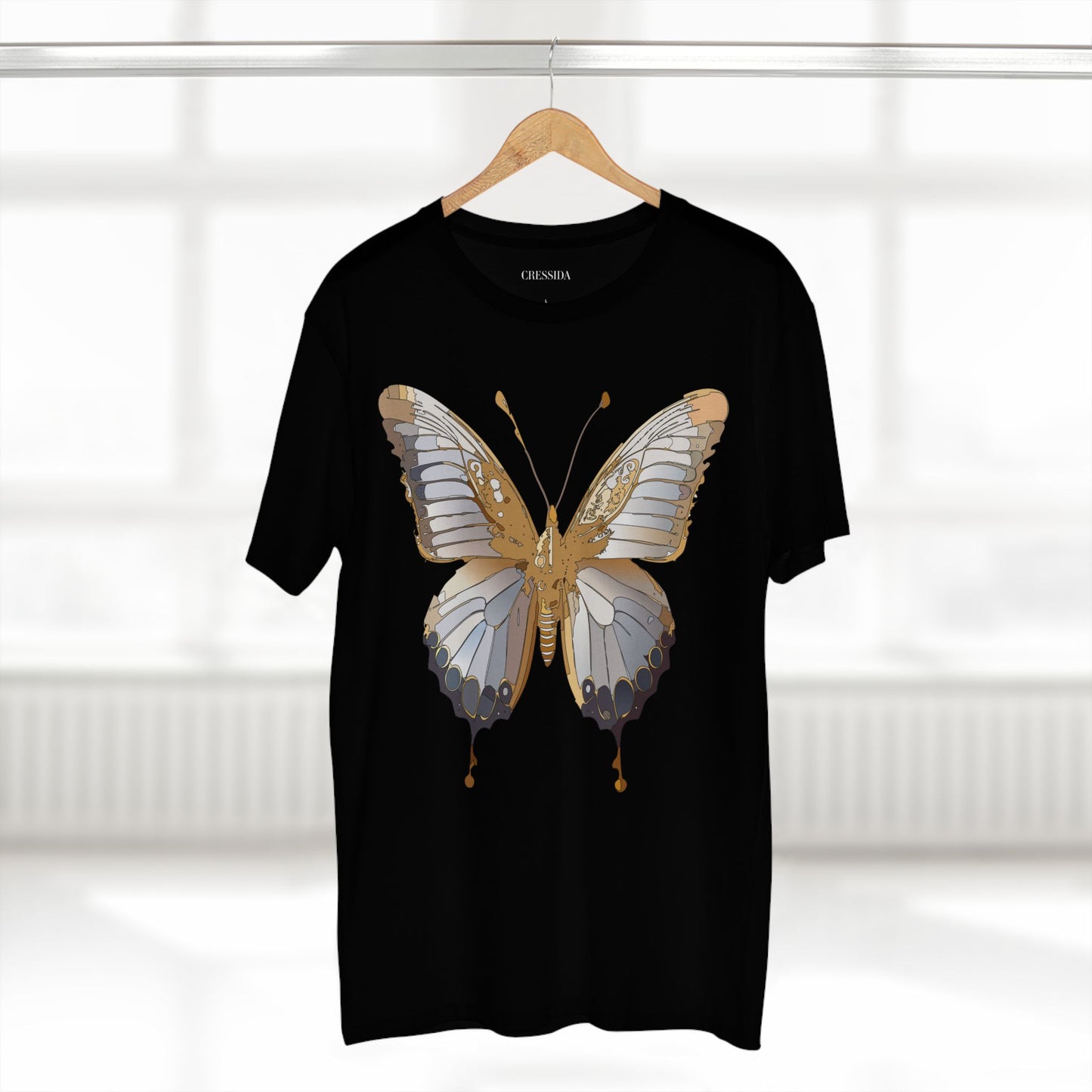 Butterfly shirt, Shirt with Butterfly, Tee Shirt with Antique Butterfly