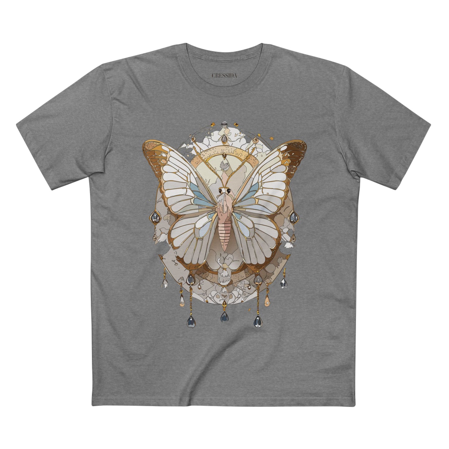 Butterfly shirt, Shirt with Butterfly, Tee Shirt with Antique Butterfly