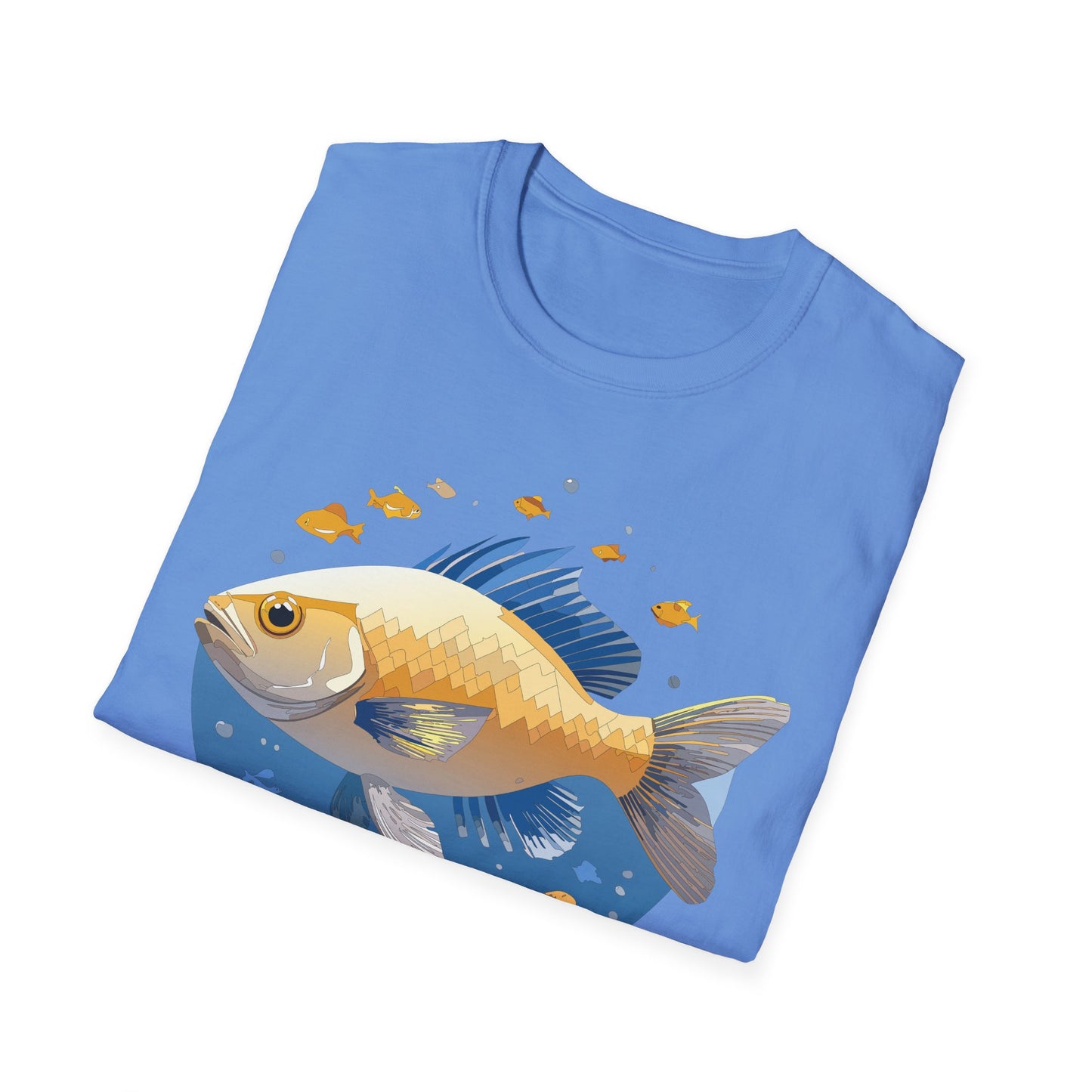 Fish Art Design Shirt, T Shirt with Fish, Graphic Shirt, Tee Shirt with Graphic Design, Shirt with Fish Graphic Art