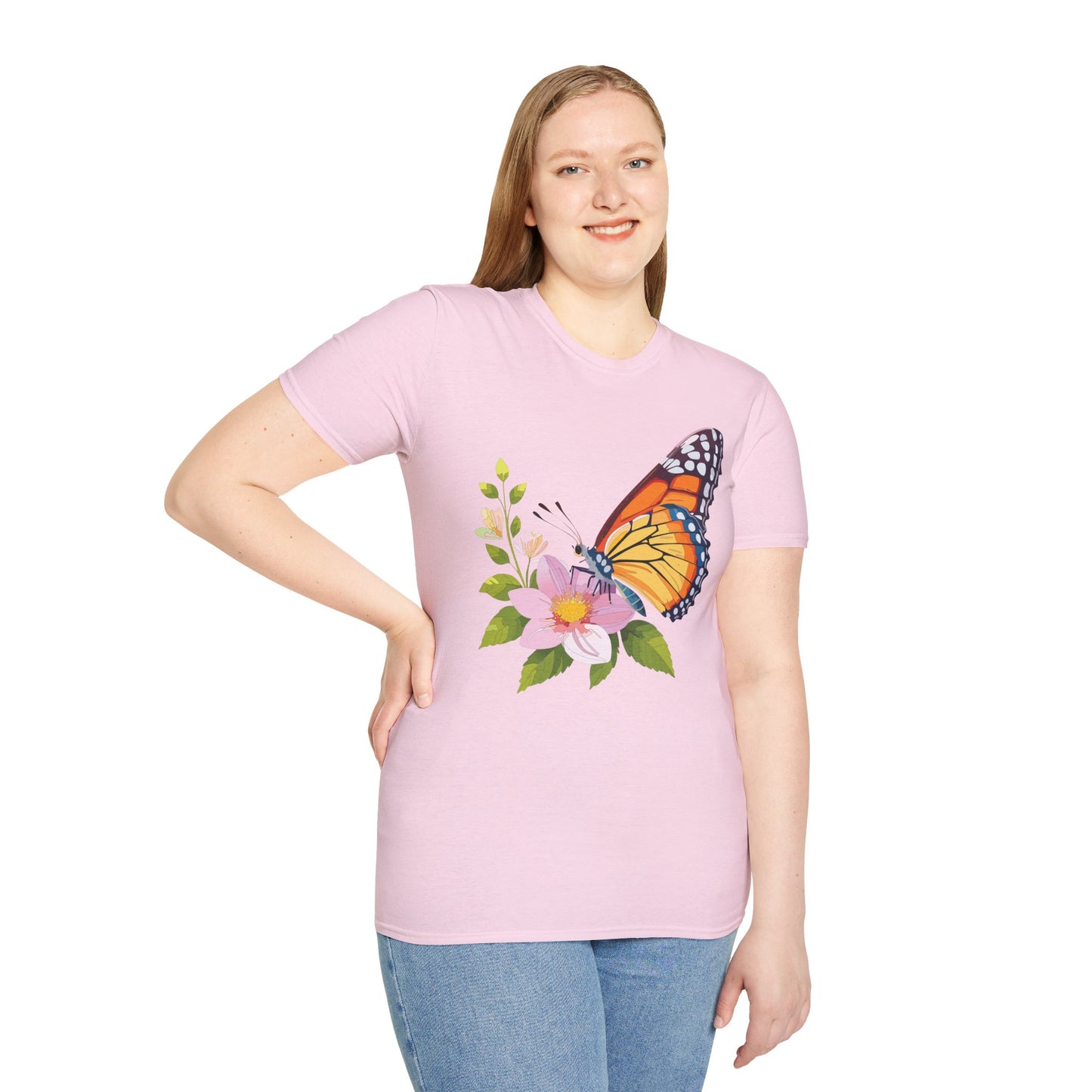 Butterfly Shirt, T Shirt with Butterfly, Monarch Shirt