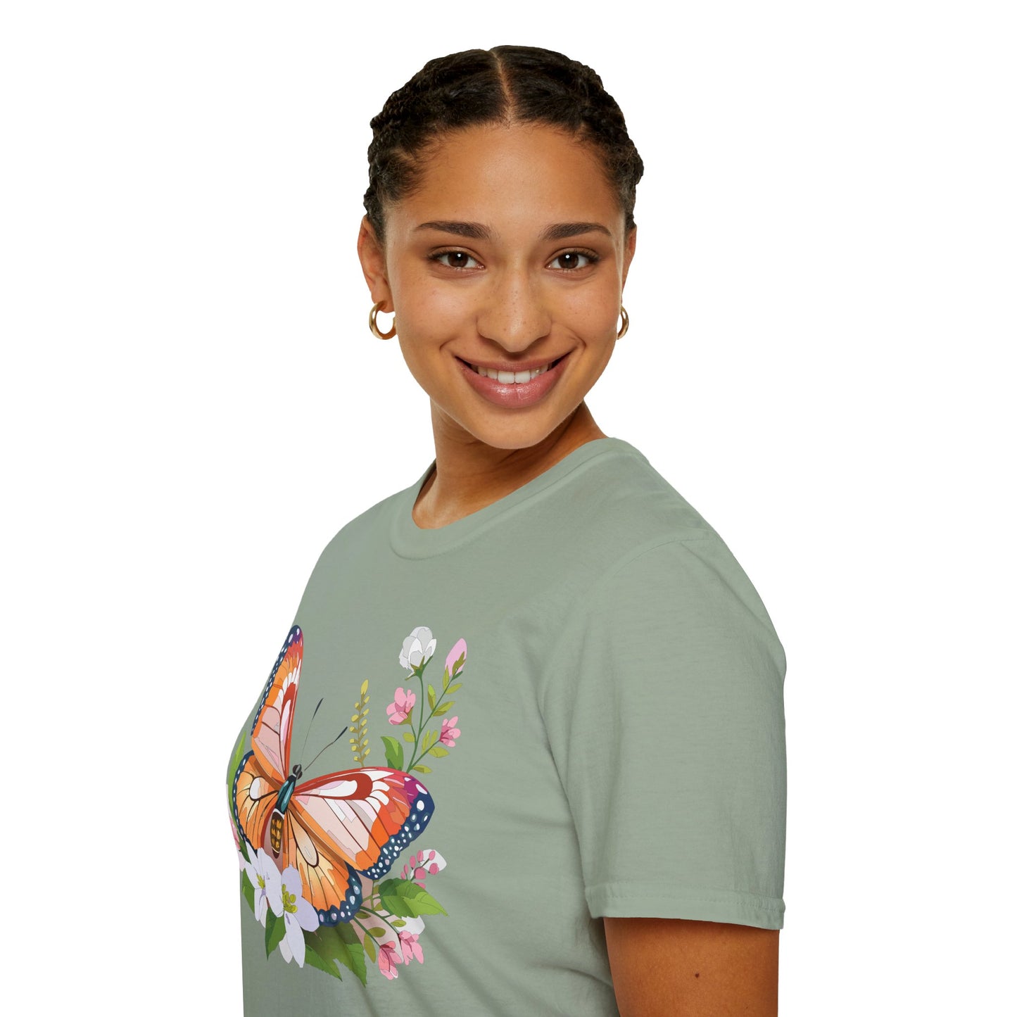 Butterfly Shirt, T Shirt with Butterfly, Monarch Shirt