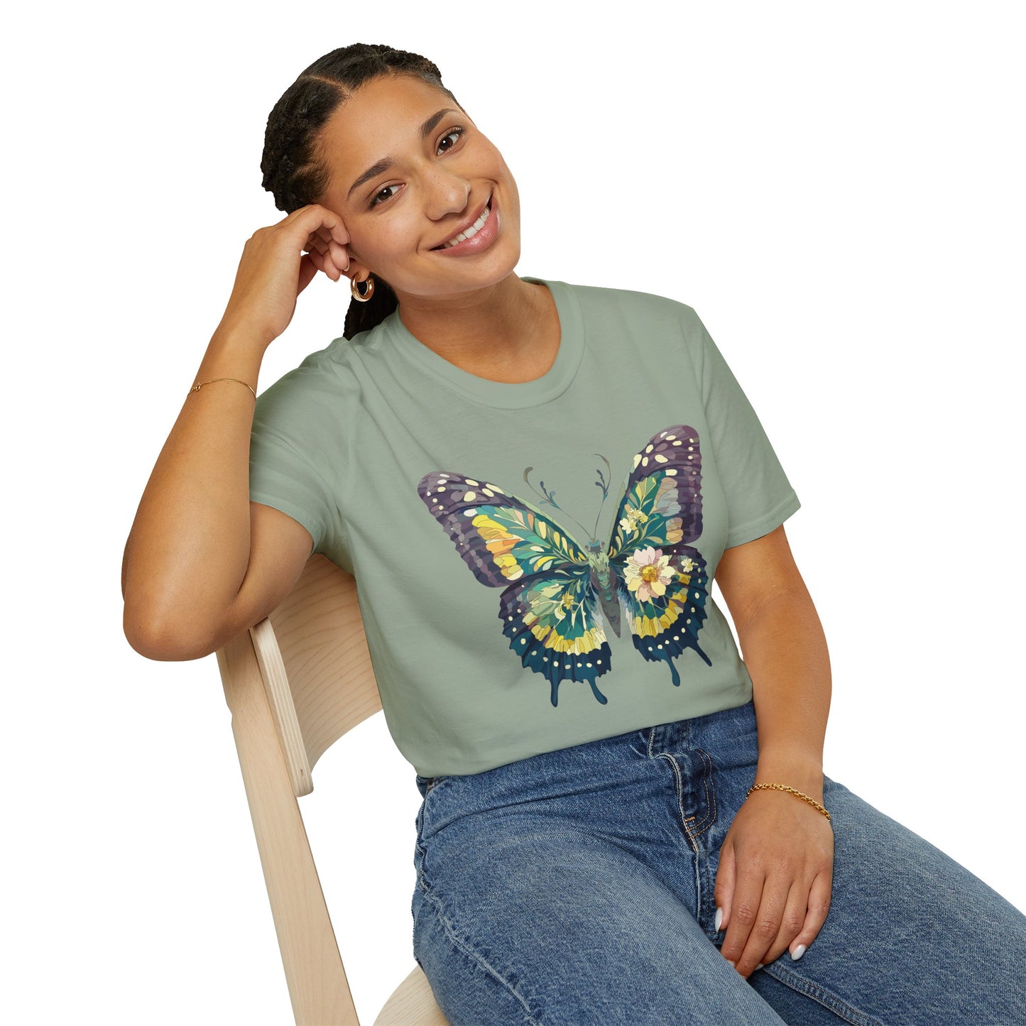 Butterfly Shirt, T Shirt with Butterfly, Monarch Shirt
