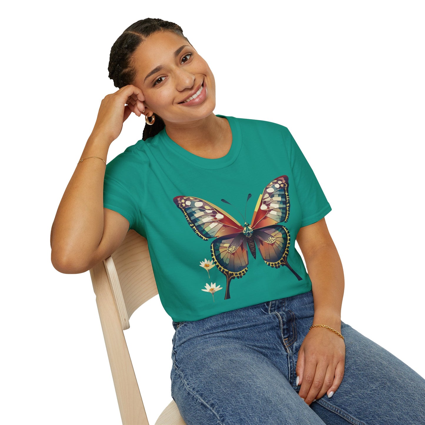 Butterfly Shirt, T Shirt with Butterfly, Monarch Shirt