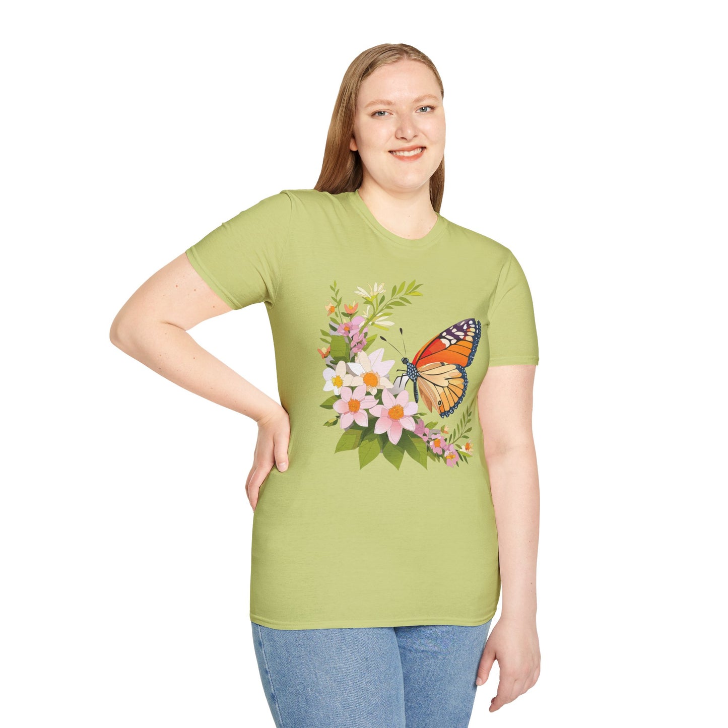 Butterfly Shirt, T Shirt with Butterfly, Monarch Shirt