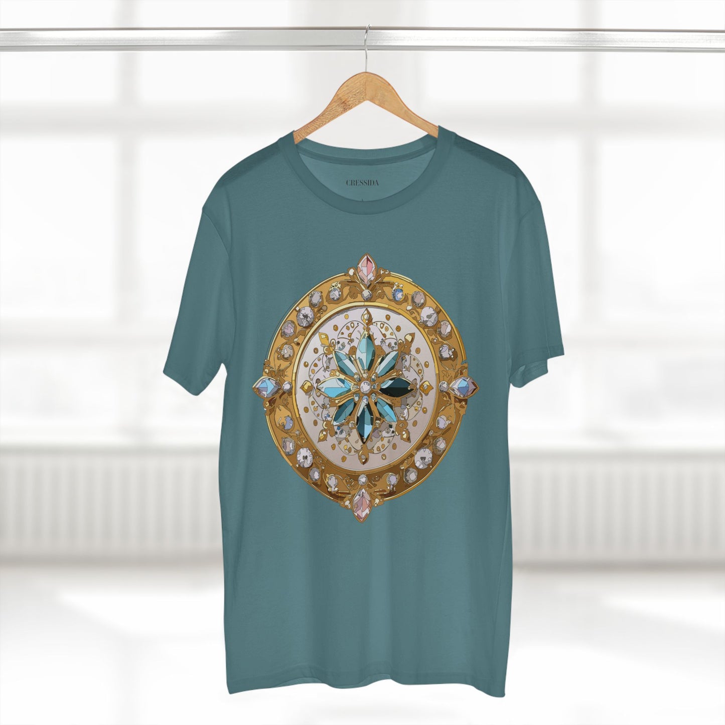 Medallion Shirt, Shirt with Medallion, Tee Shirt with Medal
