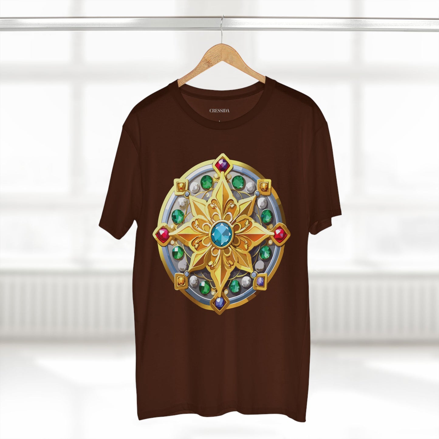Medallion Shirt, Shirt with Medallion, Tee Shirt with Medal
