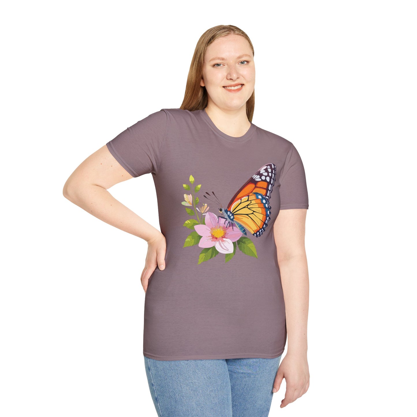 Butterfly Shirt, T Shirt with Butterfly, Monarch Shirt